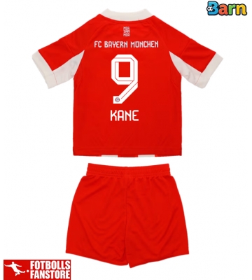 Bayern Munich Harry Kane #9 Hemmatröja Barn 2025-26 Kortärmad (+ Korta byxor)